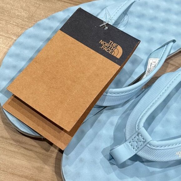 NEW The North Face Base Camp Mini II Blue Flip Flops Women’s 6 - Picture 2 of 3